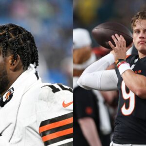 Shedeur Sanders and Joe burrow