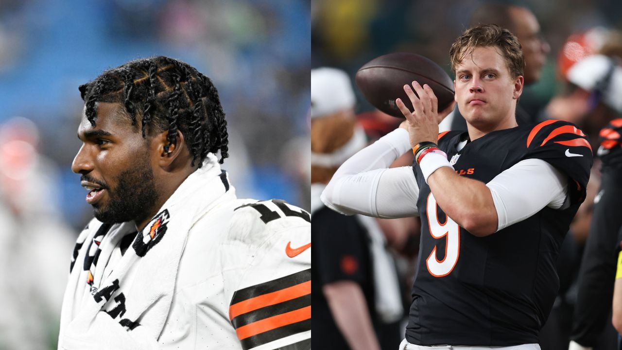 Shedeur Sanders and Joe burrow