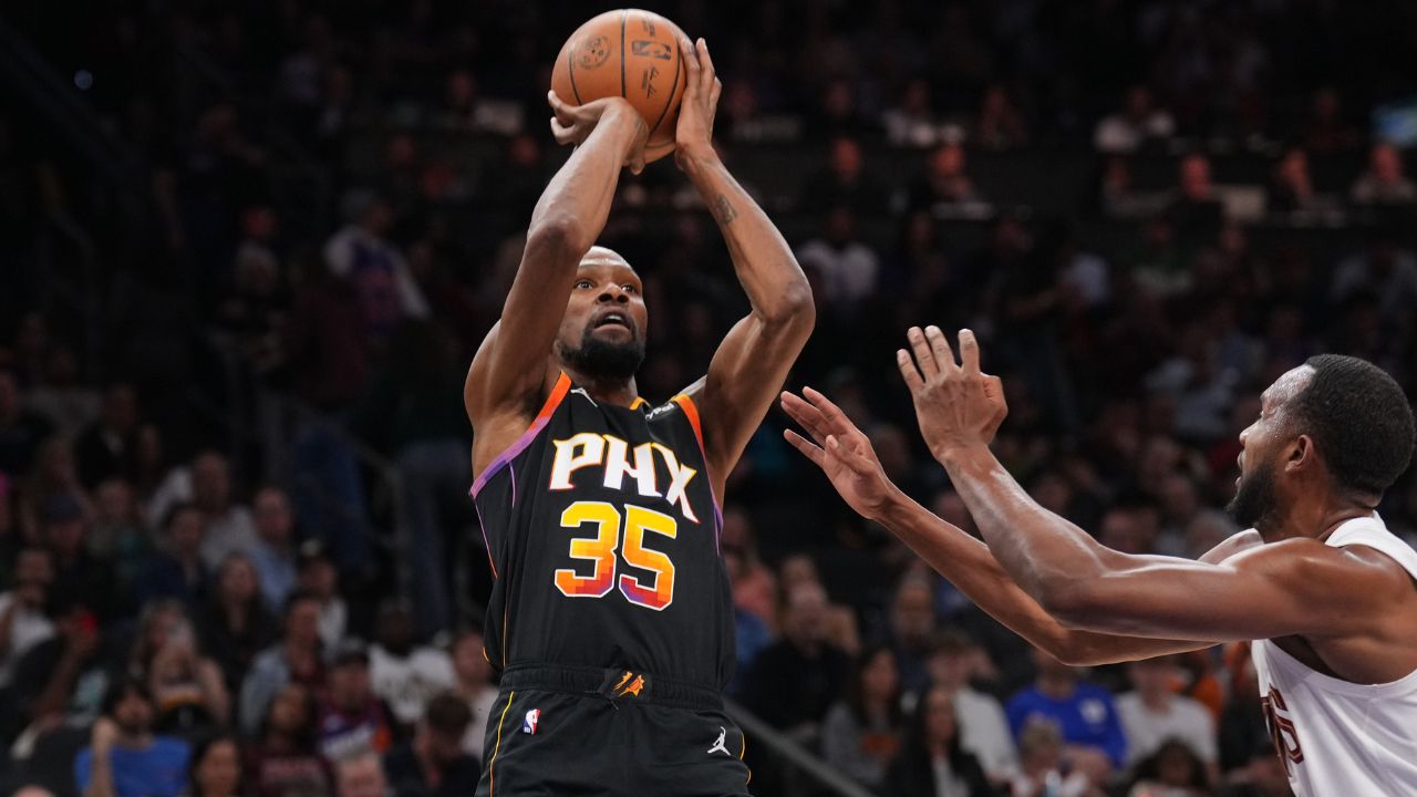 Kevin Durant, Suns v Cavs