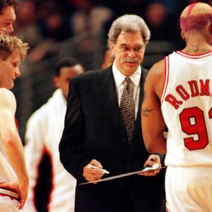 Steve Kerr, Phil Jackson and Dennis Rodman