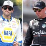 Chase Elliott and Kyle Busch