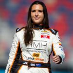 ARCA Series driver Bridget Burgess during the Desert Diamond Casino West Valley 100 at Phoenix Raceway.