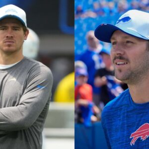 Justin Herbert and Josh Allen