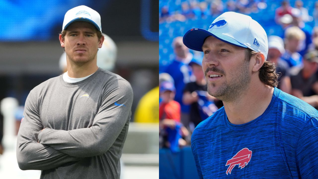 Justin Herbert and Josh Allen