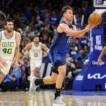 Orlando Magic forward Franz Wagner (22) passes the ball against the Boston Celtics in the second quarter during game four of first round for the 2025 NBA Playoffs at Kia Center.