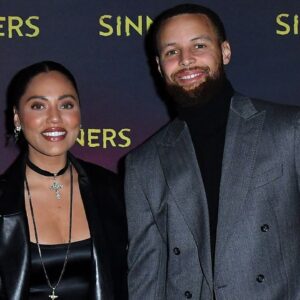 Ayesha and Steph Curry