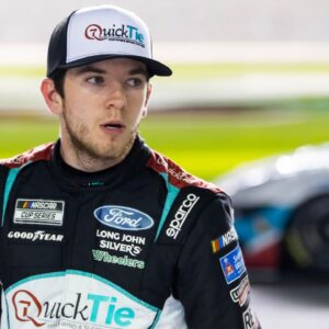 NASCAR Cup Series driver Chandler Smith (66) during qualifying for the Daytona 500 at Daytona International Speedway.