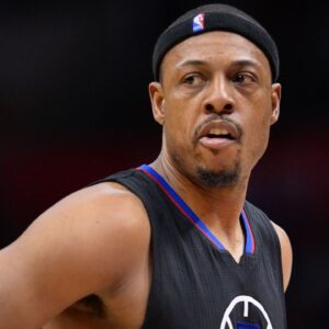 Los Angeles Clippers forward Paul Pierce (34) during the 2nd half against the Sacramento Kings at Staples Center.
