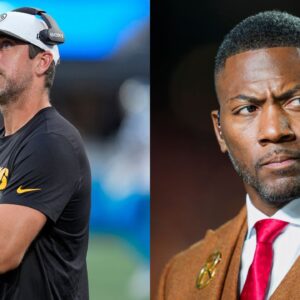 Aaron Rodgers and Ryan Clark