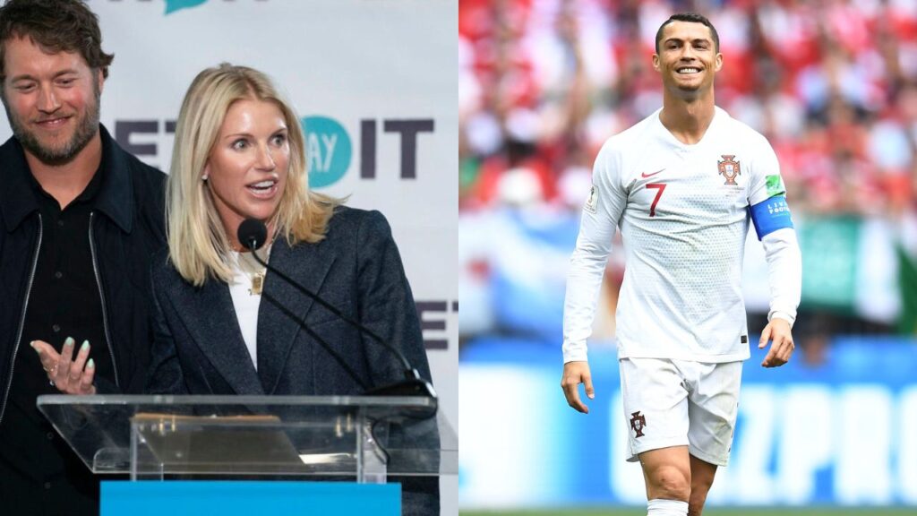 Matthew and Kelly Stafford, Cristiano Ronaldo