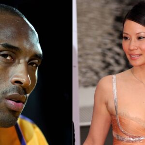 Kobe Bryant (L) and Lucy Liu (R)