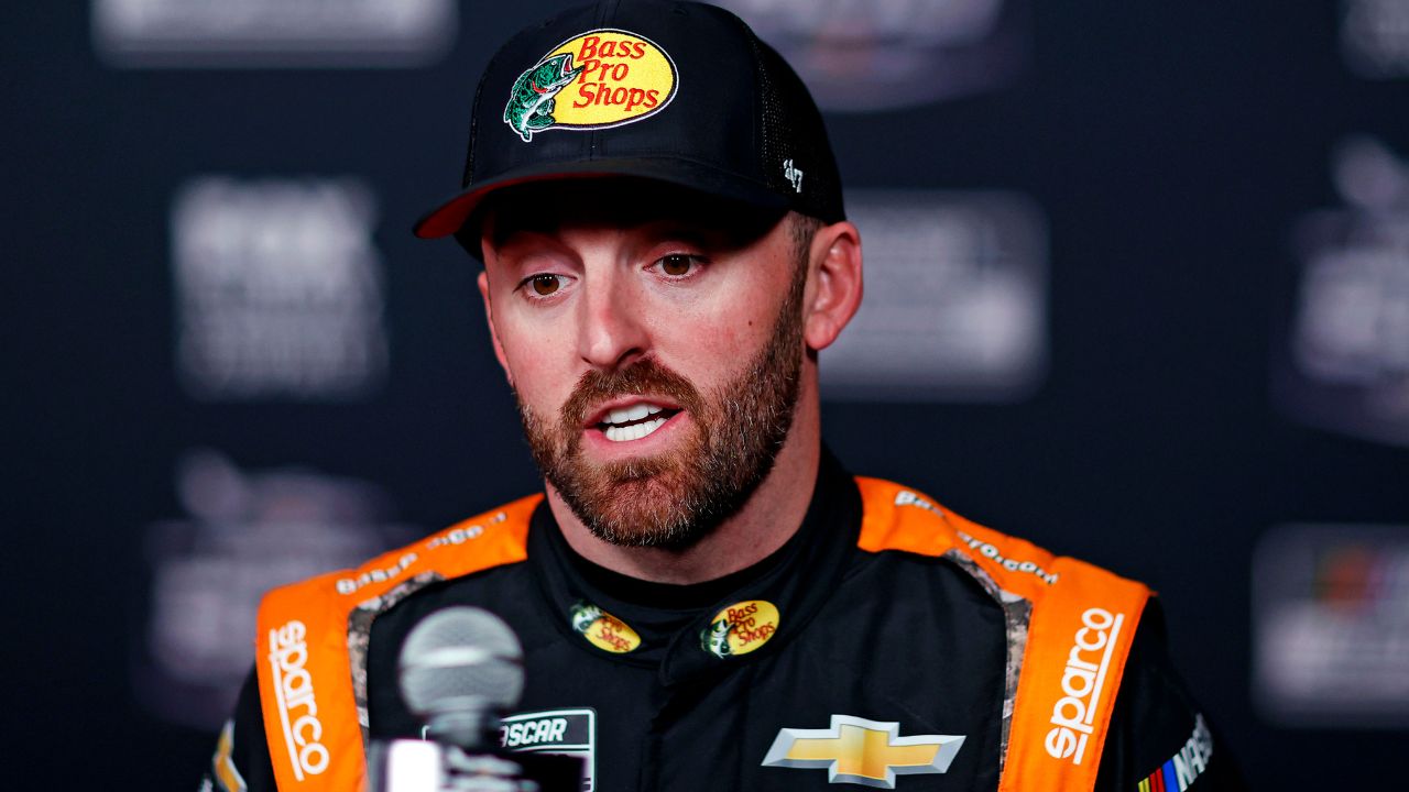NASCAR Cup Series driver Austin Dillon (3) during Daytona 500 media day at Daytona International Speedway.