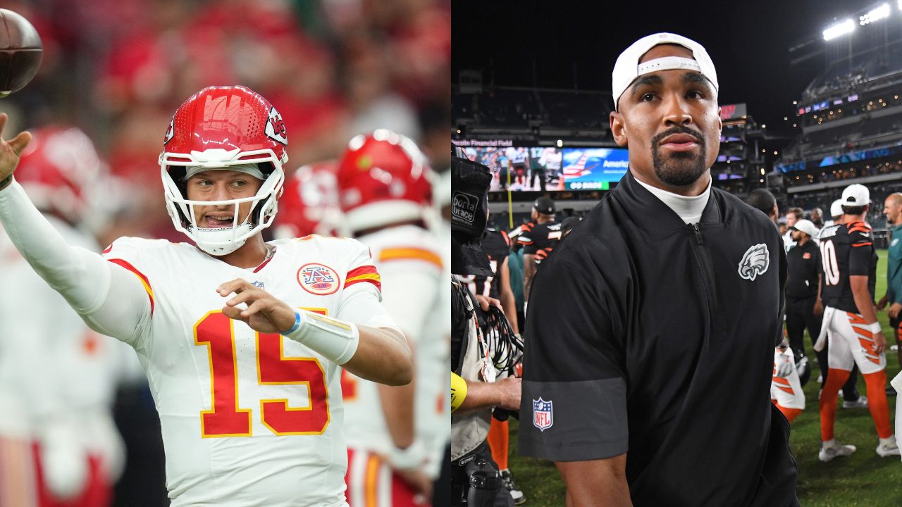 Patrick Mahomes and Jalen Hurts