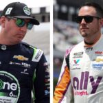 Kyle Busch and Alex Bowman