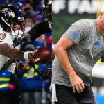 Lamar Jackson (L) and Jared Goff (R)