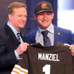 Roger Goodell and Johnny Manziel