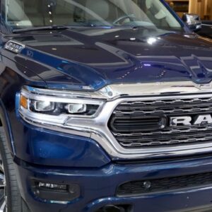 The Ram 1500 won the North American Truck of the Year at the start of the North American International Auto Show media previews at Cobo Center in Detroit on Monday, January, 14, 2019.