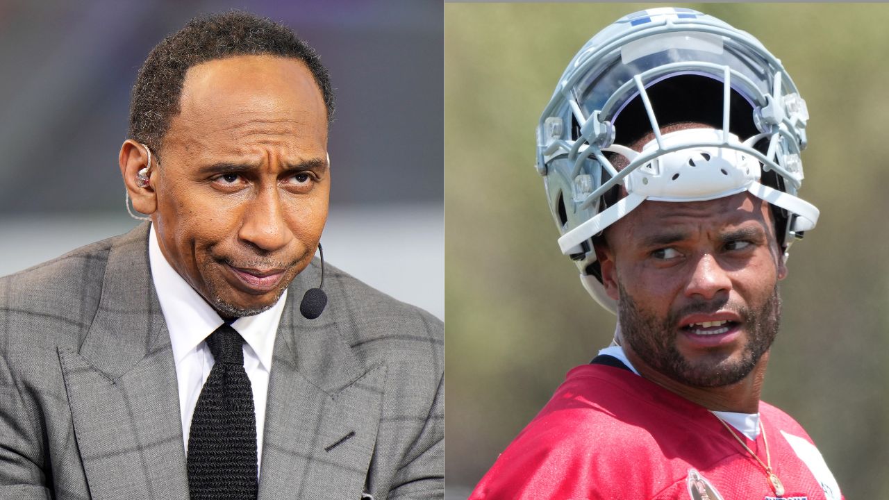 Stephen A. Smith and Dak Prescott