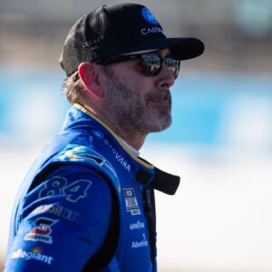 NASCAR Cup Series driver Jimmie Johnson (84) during qualifying for the Championship race at Phoenix Raceway.
