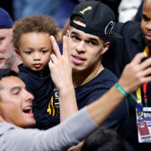 Michael Porter Jr. celebrates 2023 championship