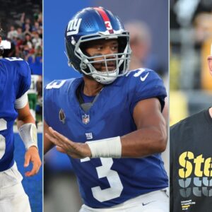 Jaxson Dart , Russell Wilson and Aaron Rodgers