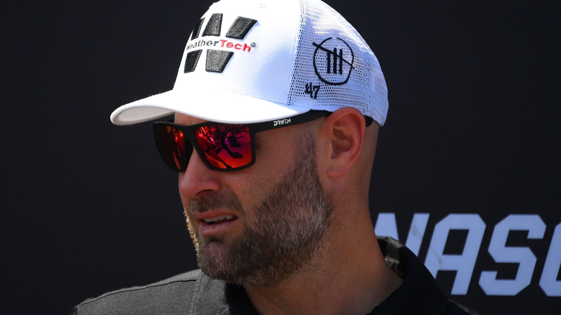 Aug 10, 2025; Watkins Glen, New York, USA; NASCAR Cup Series driver Shane van Gisbergen (88) looks on prior to the Go Bowling at The Glen at Watkins Glen International.