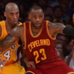 Kobe Bryant and LeBron James, LA v Cleveland
