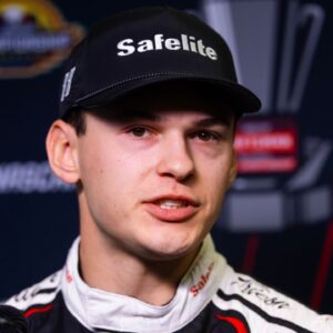 NASCAR Truck Series driver Corey Heim during Championship 4 Media Day at Phoenix Raceway.