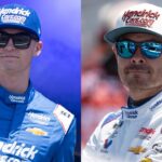 Corey Day and Kyle Larson