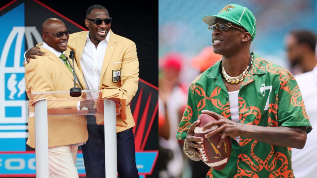 Sterling and Shannon Sharpe, Chad Johnson