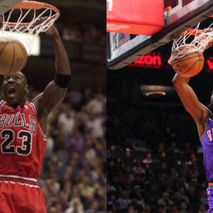 Michael Jordan (L) and Kevin Durant (R)