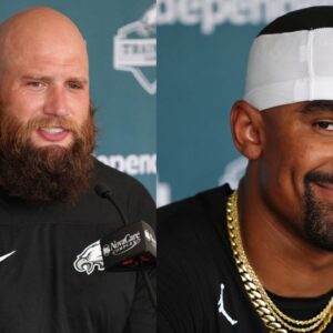 Lane Johnson, Jalen Hurts