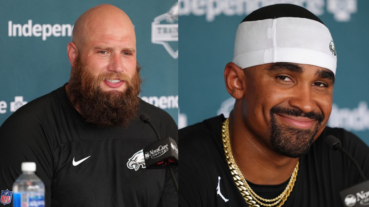 Lane Johnson, Jalen Hurts