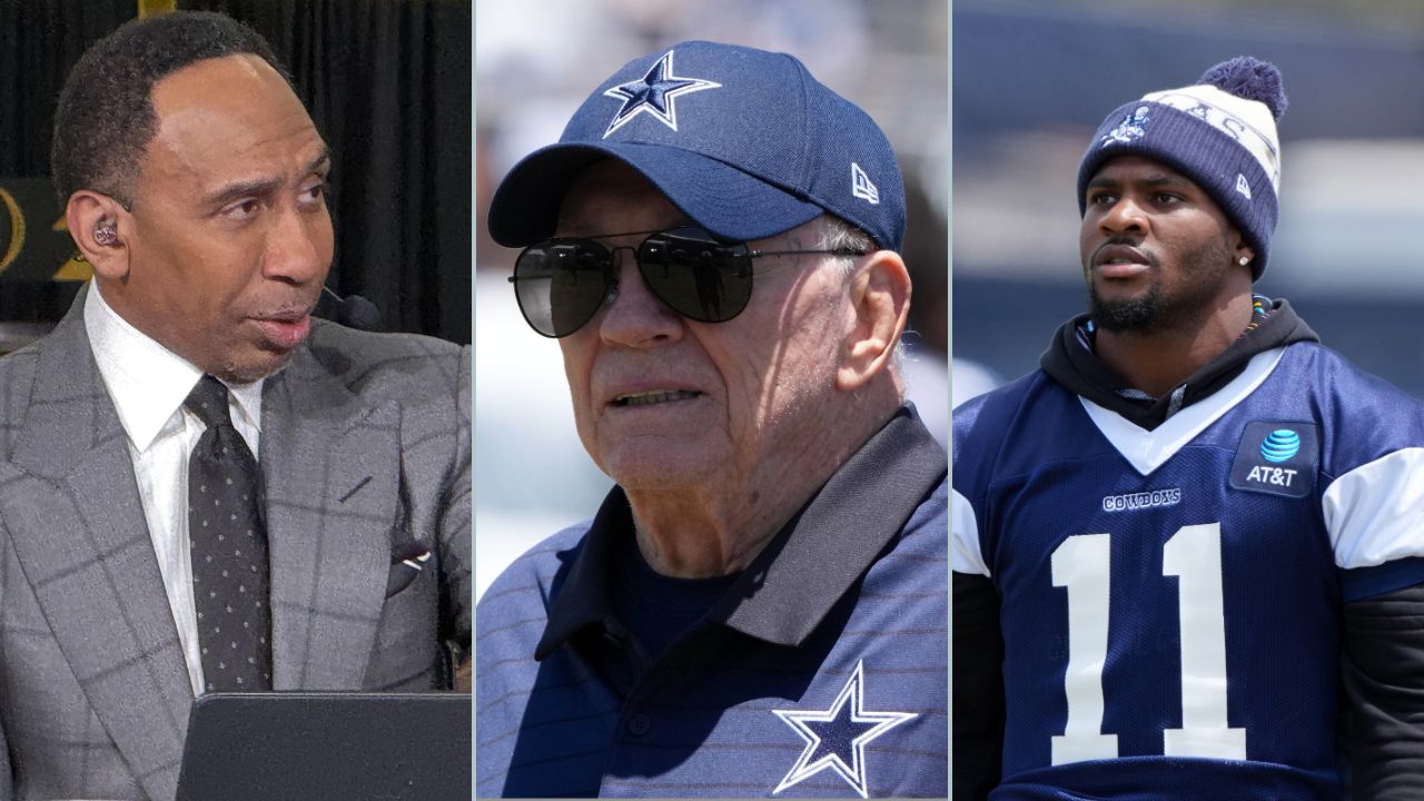 Stephen A Smith, Jerry Jones and Micah Parsons