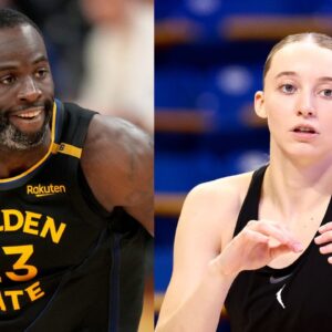 Draymond Green (L), Paige Bueckers (R)
