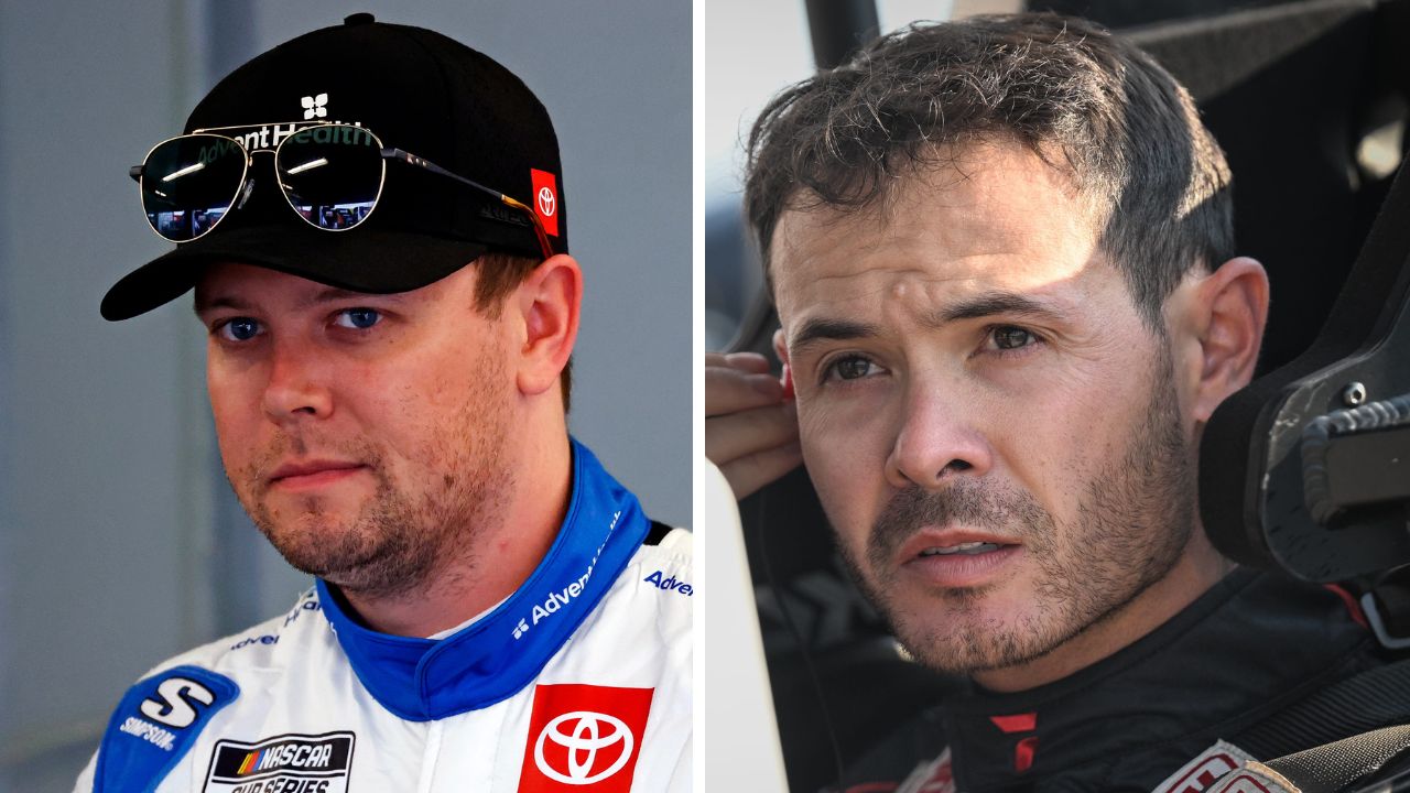 Erik Jones and Kyle Larson