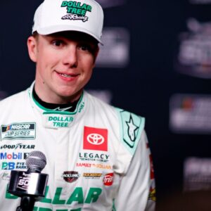NASCAR Cup Series driver John Hunter Nemechek (42) during Daytona 500 media day at Daytona International Speedway.