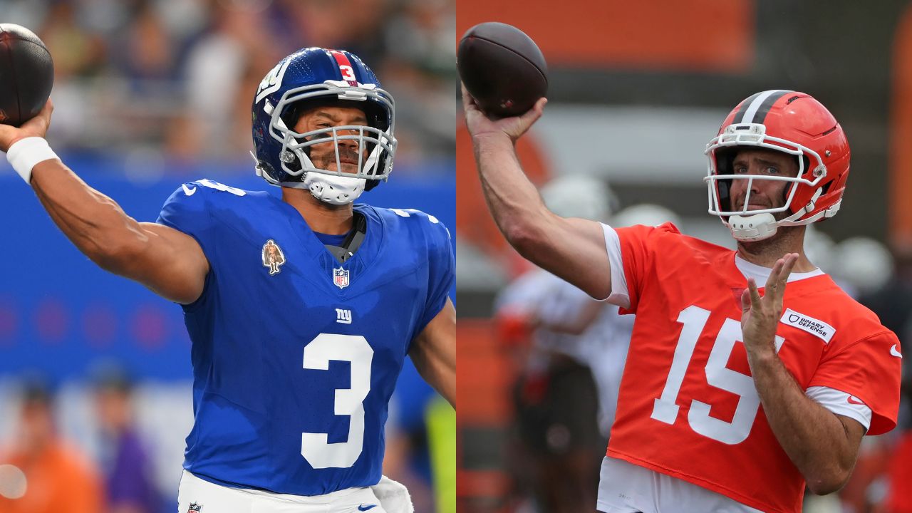 Russell Wilson and Joe Flacco