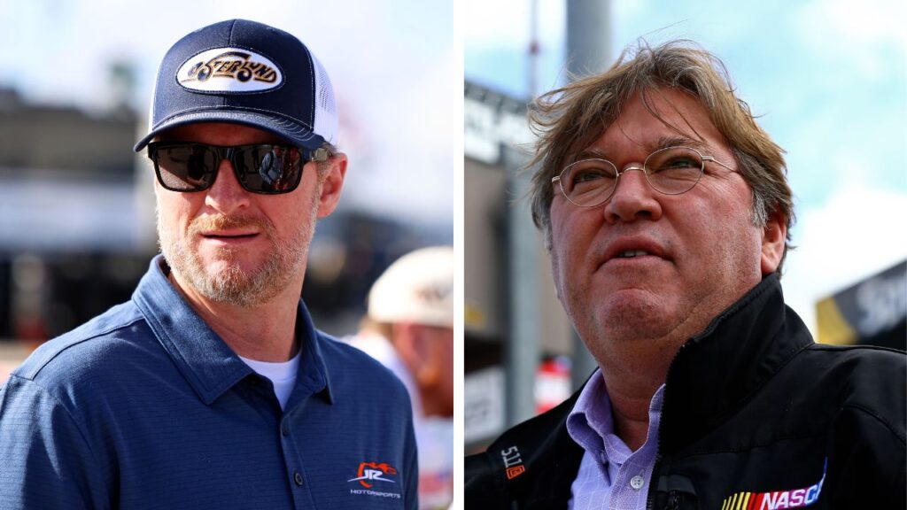 Dale Earnhardt Jr. and Robin Pemberton