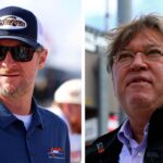 Dale Earnhardt Jr. and Robin Pemberton