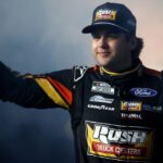 NASCAR Cup Series driver Noah Gragson(4) during driver introductions for the Duels at Daytona International Speedway.