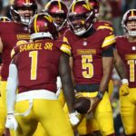 Deebo Samuel and Jayden Daniels