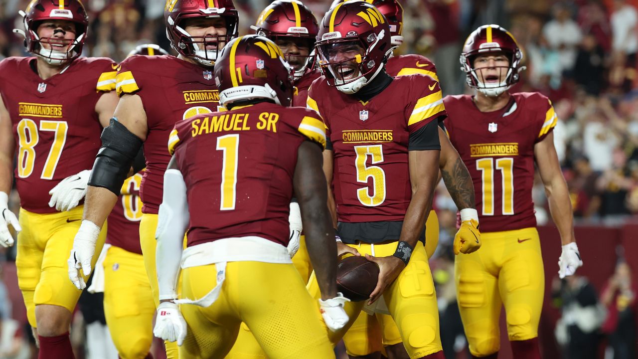 Deebo Samuel and Jayden Daniels