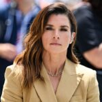 Sky Sports sportscaster Danica Patrick during FP3 practice at Circuit Gilles-Villeneuve.