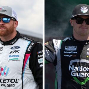 Chris Buescher and Justin Haley