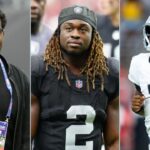 Cris Carter, Ashton Jeanty and Geno Smith