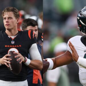 Joe Burrow and Jalen Hurts