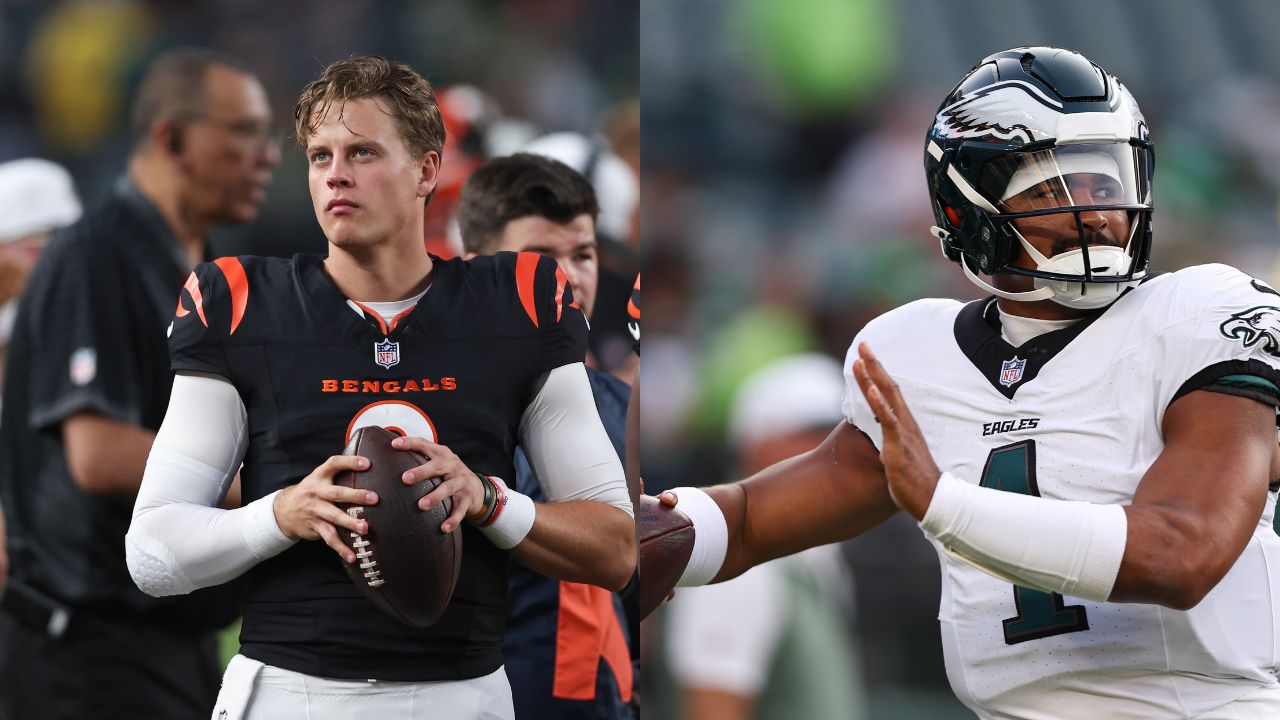 Joe Burrow and Jalen Hurts