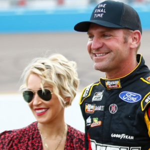Clint and Lorra Bowyer during the Season Finale 500 at Phoenix Raceway in Phoenix, Ariz. on Nov. 8, 2020. Nascar © Patrick Breen via Imagn Content Services, LLC