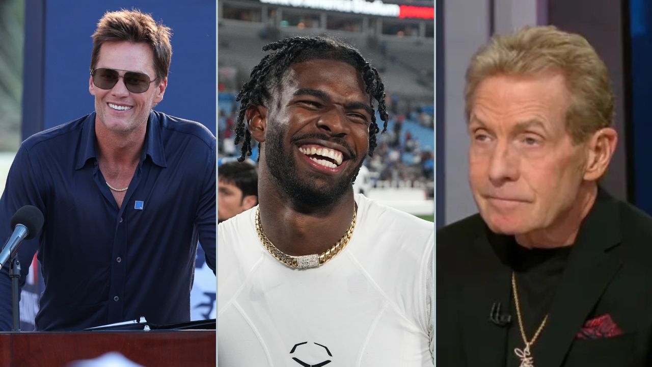Tom Brady, Shedeur Sanders and Skip Bayless